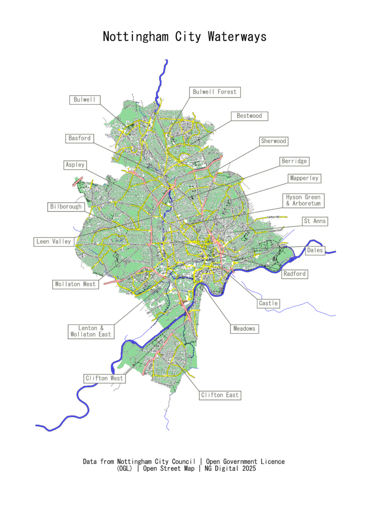 Nottingham City Waterways | NG Digital 2025